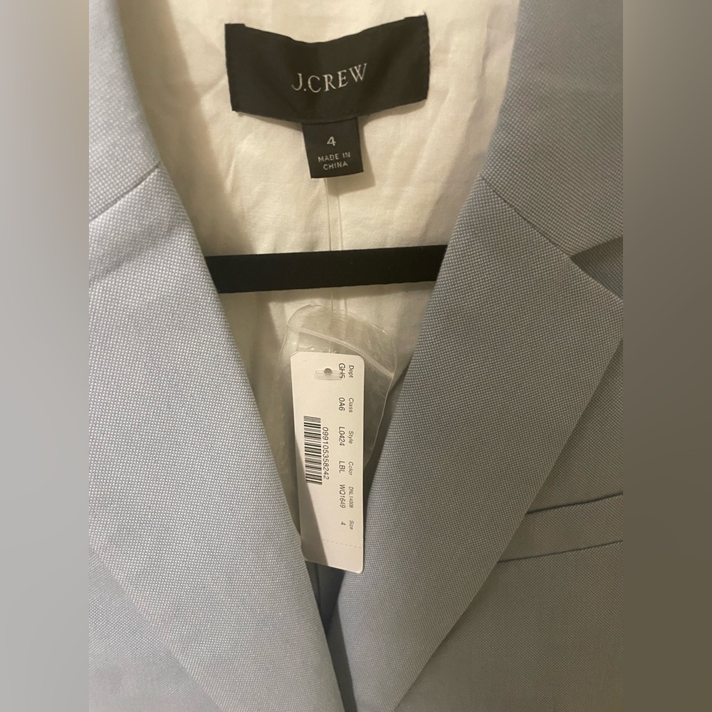 J. Crew Light Blue Women's Suit - Picture 8 of 11